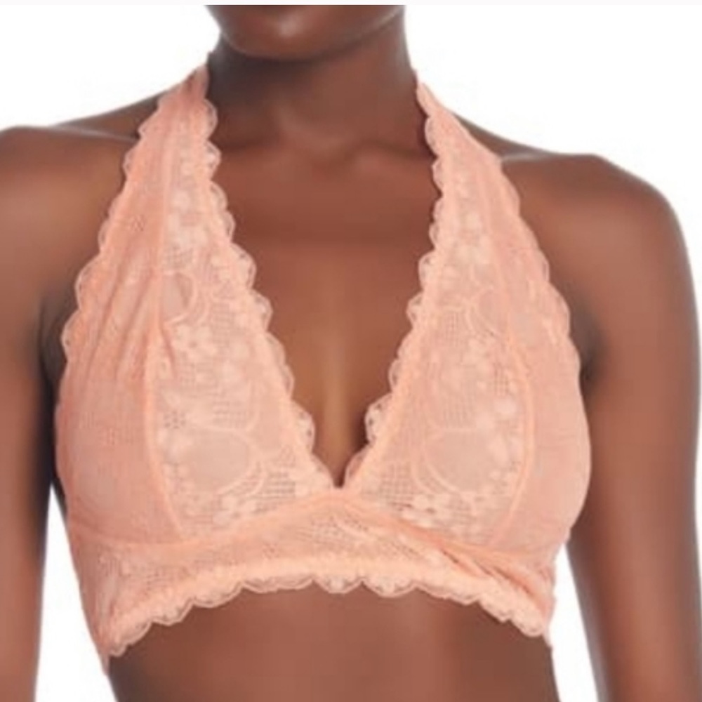 Free People
Intimately Galloon Lace Halter Bralett